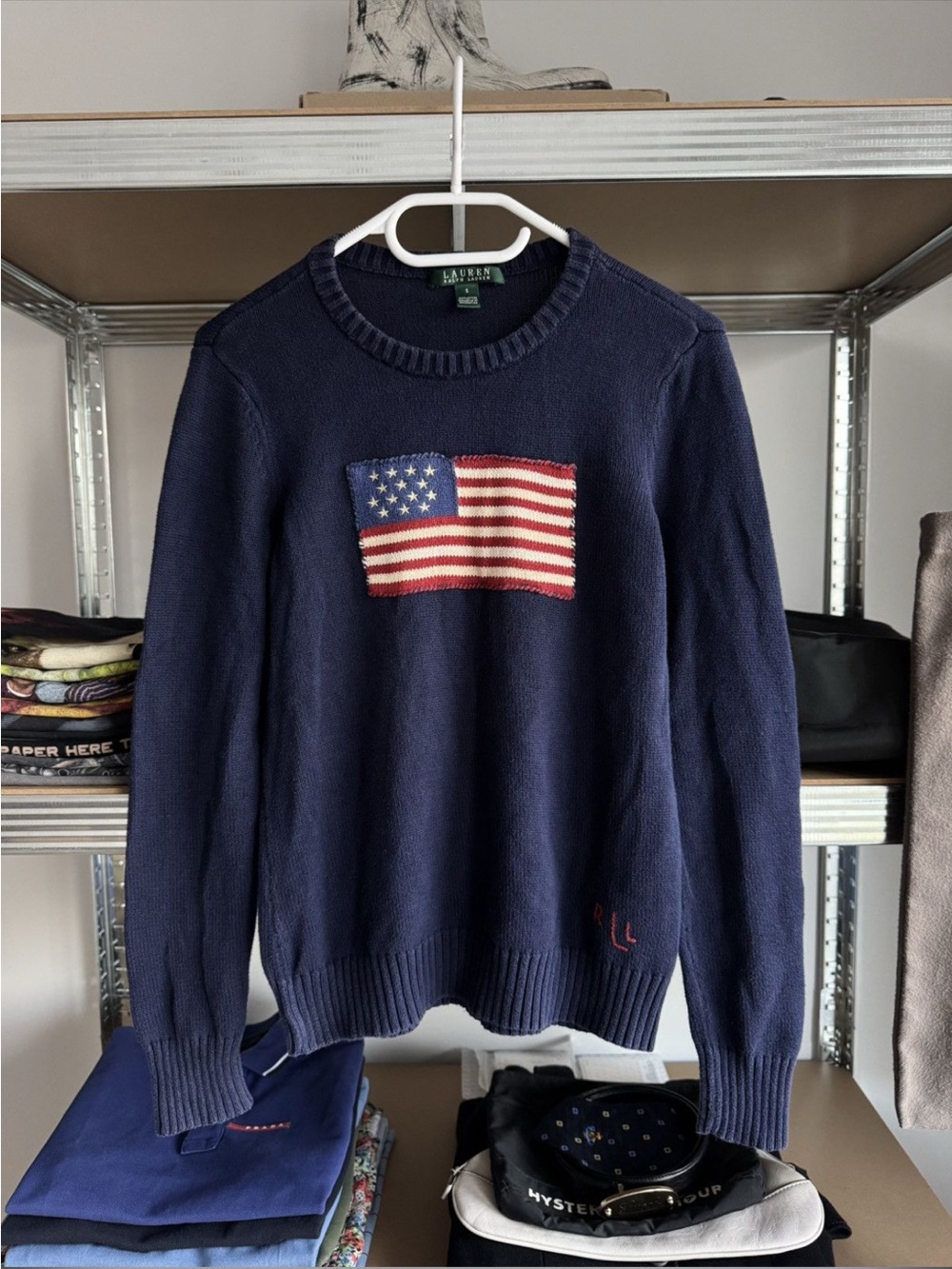 RL Flag Sweater